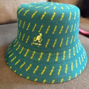 KANGOL Woven Bucket Hat rain drop small